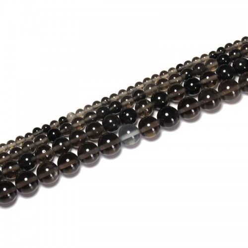 Karoliukai "Tamsusis stilius" (obsidianas)