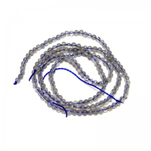 Karoliukai "Šviesusis stilius" (labradoritas)