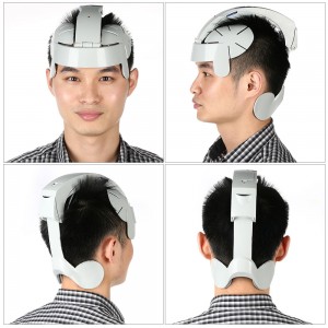 Elektroninis galvos masažuoklis "Ramybės oazė" (antistresinis, akupunktūrinis, vibruojantis)