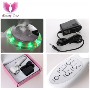 Elektroninis veido masažuoklis "Meilės spalvos 2" (nešiojamas, 1 Mhz 7 LED fotonų šviesa)