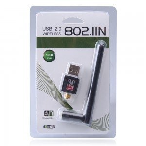 Mini 150 Mbps USB WiFi Wireless LAN 802.11 n/g/b