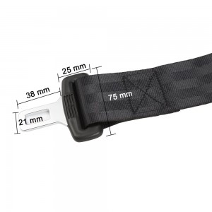 Saugos diržo prailgintojas "Tikrai patogu" (+ 36 cm)