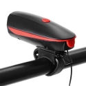 Įkraunamas aukštos kokybės dviračio prožektorius "Tebūnie šviesa" (labai šviesus: 250LM, pakraunamas, patogus, nedidelis)