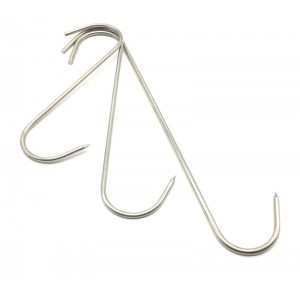 Plieniniai kabliai griliui "Progreas" (4 mm 20 cm)