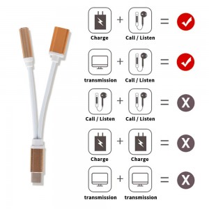 Type-C jungties keitiklis "Best Choice 4" (3.5 mm)