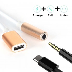 Type-C jungties keitiklis "Best Choice 4" (3.5 mm)