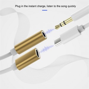 Type-C jungties keitiklis "High-end 6" (3.5 mm)