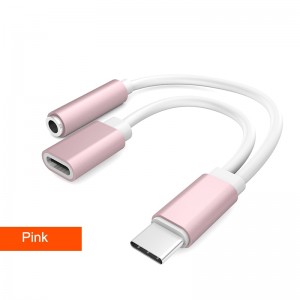 Type-C jungties keitiklis "High-end 5" (3.5 mm)