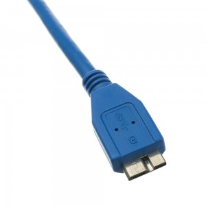 USB 3.0 A Male į USB 3.0 Micro B Male kabelis