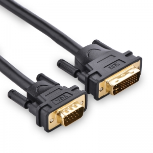 DVI į VGA kabelis (aukštos kokybės)