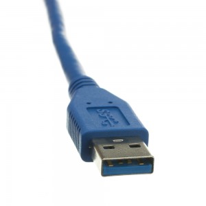 USB 3.0 A Male į USB 3.0 Micro B Male kabelis