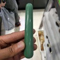 Žaliojo jado masažinė lazdelė "Intimate Pro" (10 cm)
