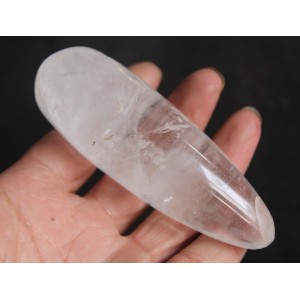 Kvarco kristalo masažinė lazdelė "Intimate Pro" (9.6 x 3.4 x 3.2 cm)