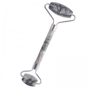 Pilkojo jaspio masažuoklis "Picasso Pro"