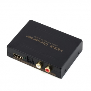 HDMI į HDMI ir SPDIF + RCA audio keitiklis