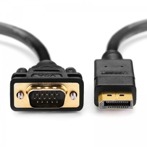 Display Port į VGA kabelis (3 m., aukštos kokybės)