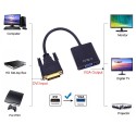 DVI-D į VGA adapteris (USB maitinimas)