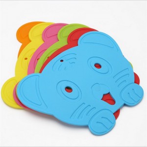 Vaikiškas silikoninis pietų padėkliukas "Puikusis tigriukas" (eko draugiškas)