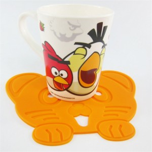 Vaikiškas silikoninis pietų padėkliukas "Puikusis tigriukas" (eko draugiškas)