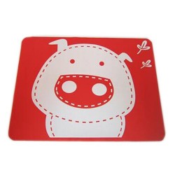 Vaikiškas silikoninis pietų padėkliukas "Kiauliukas" (eko draugiškas)