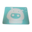 Vaikiškas silikoninis pietų padėkliukas "Kiauliukas 2" (eko draugiškas)