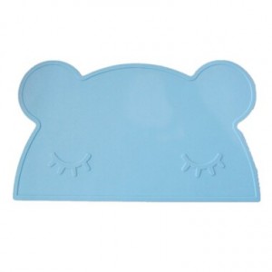 Vaikiškas silikoninis pietų padėkliukas "Meškiuko stilius 5" (eko draugiškas)