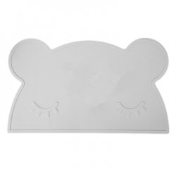 Vaikiškas silikoninis pietų padėkliukas "Meškiuko stilius 6" (eko draugiškas)