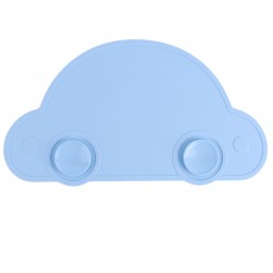 Vaikiškas silikoninis pietų padėkliukas "Mašinos stilius 3" (eko draugiškas)