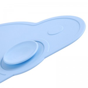 Vaikiškas silikoninis pietų padėkliukas "Mašinos stilius 3" (eko draugiškas)