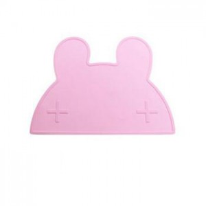 Vaikiškas silikoninis pietų padėkliukas "Kiškiuko stilius 2" (eko draugiškas)