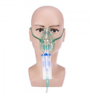 Vienkartinė deguonies kaukė - inhaliatorius "Gaivuma"