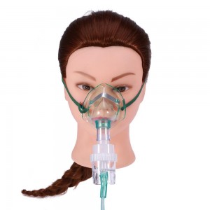 Vienkartinė deguonies kaukė - inhaliatorius "Gaivuma 3"