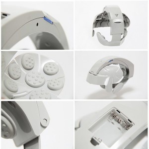 Elektroninis galvos masažuoklis "Ramybės oazė" (antistresinis, akupunktūrinis, vibruojantis)