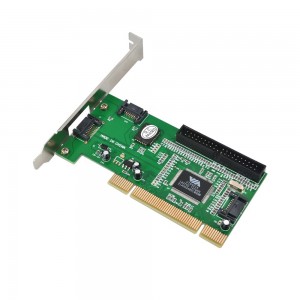 3 SATA ir 1 IDE jungtys į PCI