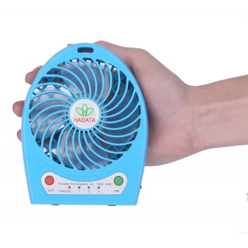 Nešiojamas įkraunamas ventiliatorius - oro kondicionierius "Gaivumos nuostabuma" (USB įkraunamas, su baterija)