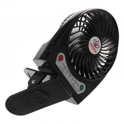 Nešiojamas įkraunamas ventiliatorius - oro kondicionierius "Gaivumos nuostabuma" (USB įkraunamas, su baterija)