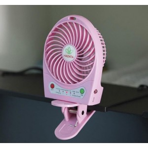 Nešiojamas įkraunamas ventiliatorius - oro kondicionierius "Gaivumos nuostabuma" (USB įkraunamas, su baterija)