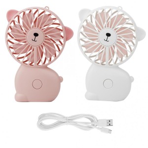 Elektroninis įkraunamas nešiojamas ventiliatorius "Puikusis šuniukas 4"