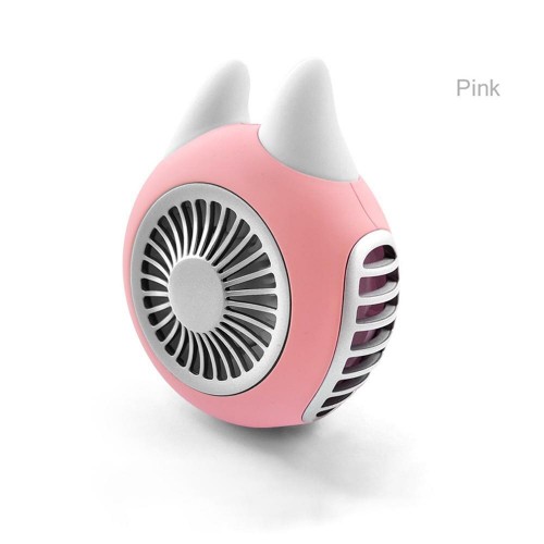 Elektroninis įkraunamas nešiojamas ventiliatorius "Su ragiukais 2"