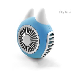 Elektroninis įkraunamas nešiojamas ventiliatorius "Su ragiukais 3"