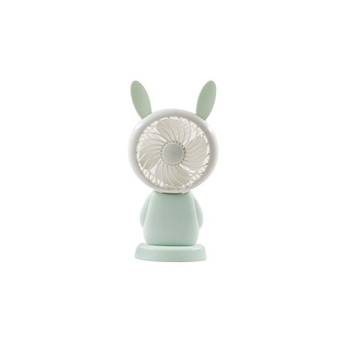 Elektroninis įkraunamas nešiojamas ventiliatorius "Puikusis zuikiukas 4"