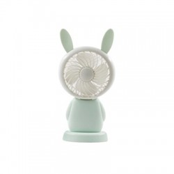 Elektroninis įkraunamas nešiojamas ventiliatorius "Puikusis zuikiukas 4"