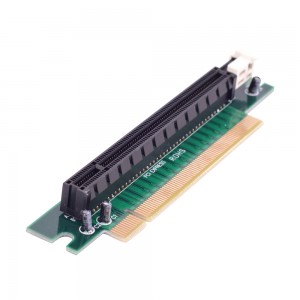 PCI Express 16X 90º plokštė "Green edition" (lizdas)