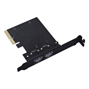 PCI Express į USB 3.0 ir Type C plokštė "Black Edition Pro GT" (išorinės USB jungtys)