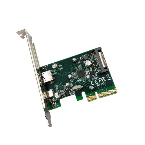 PCI Express į USB 3.1 plokštė "Green Edition Pro"