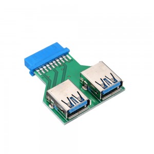 USB 3.0 į 2 USB 3.0 keitiklis "Blue Edition Pro 4"