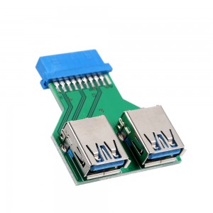 USB 3.0 į 2 USB 3.0 keitiklis "Blue Edition Pro 4"