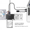 USB 3.0 į SATA adapteris (2.5" ir 3.5" HDD)