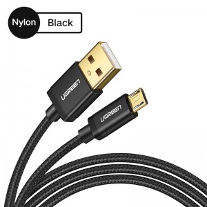 Micro USB kabelis "Spartuolis" (1 metro)