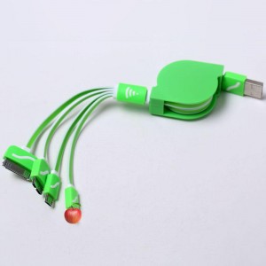 Universalus USB įkrovimo kabelis "Praktiškas pasirinkimas 10"